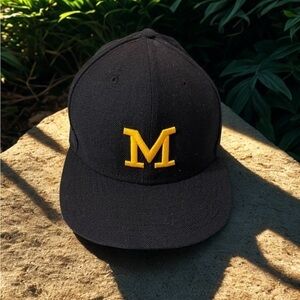 Vintage 90's New Era Michigan State Embroidered 100% Wool Hat